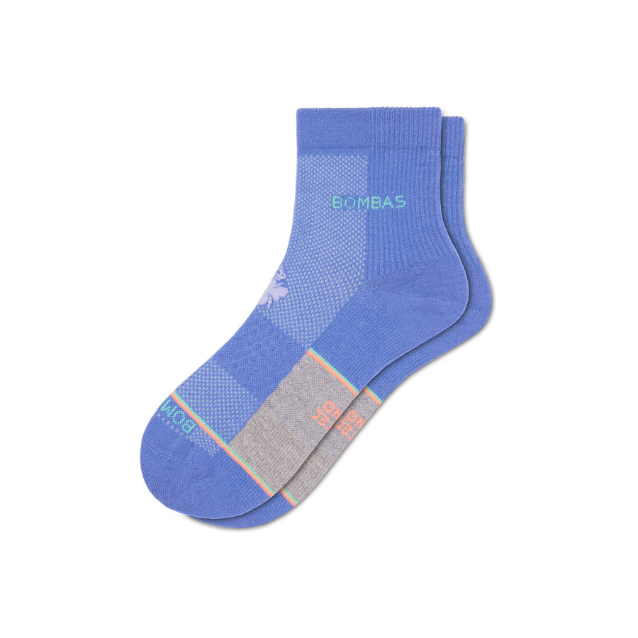 Men's UltraLite Sport Merino Wool Blend Quarter Socks - Court Ready