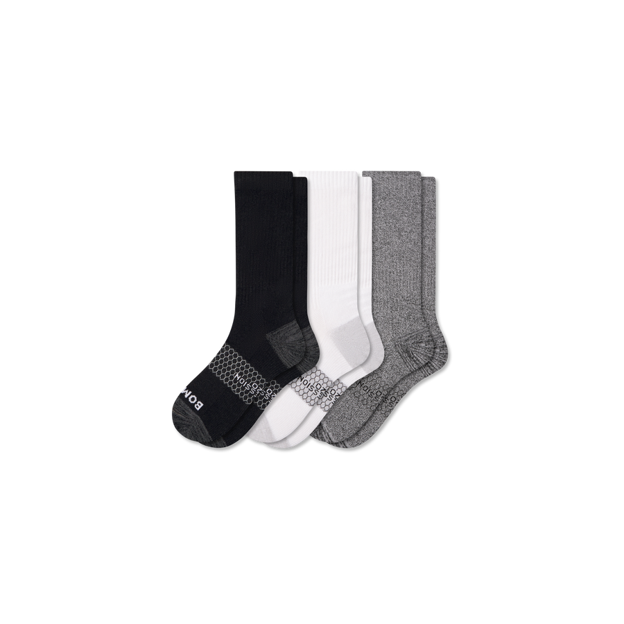 Women’s Everyday Compression Calf Sock 3-Pack (15-20mmHg) - Active Training Flow
