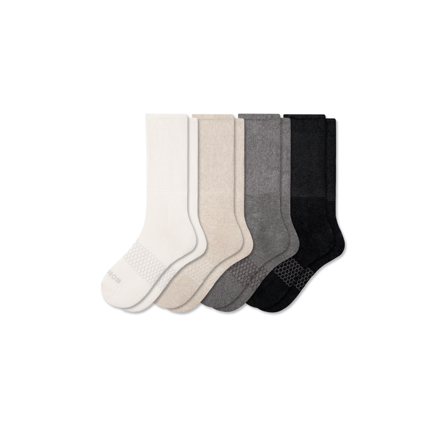 Women's Wide Calf Sock 4-Pack - Smooth Recovery Step