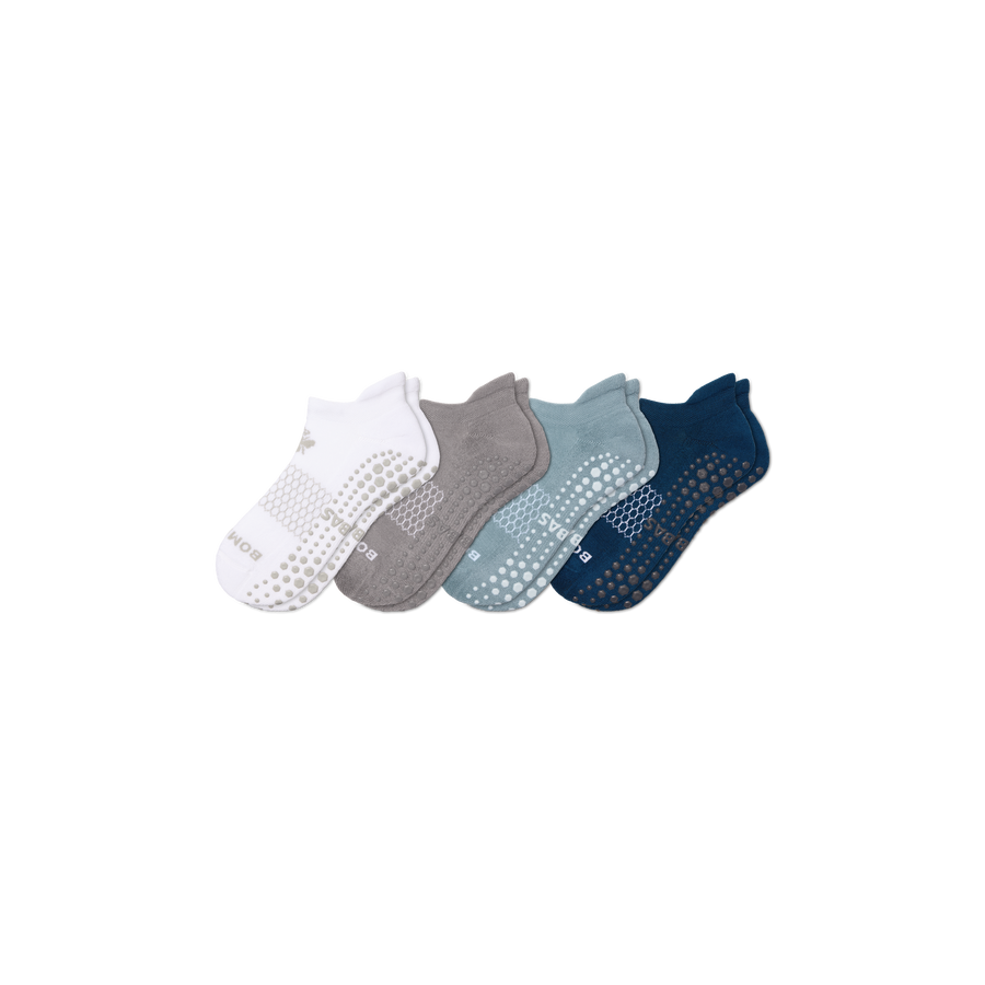 Women's Gripper Ankle Sock 4-Pack - Comfort Studio Move