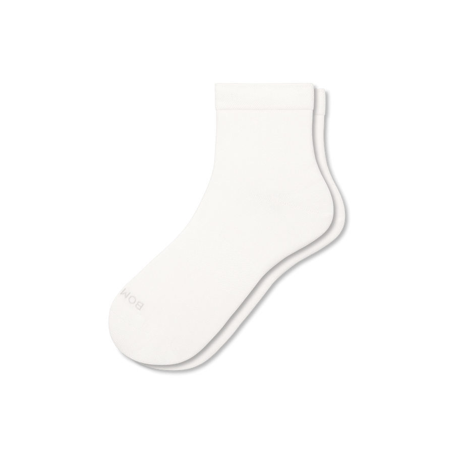 Women's Lightweight Quarter Socks - Studio Run Comfort