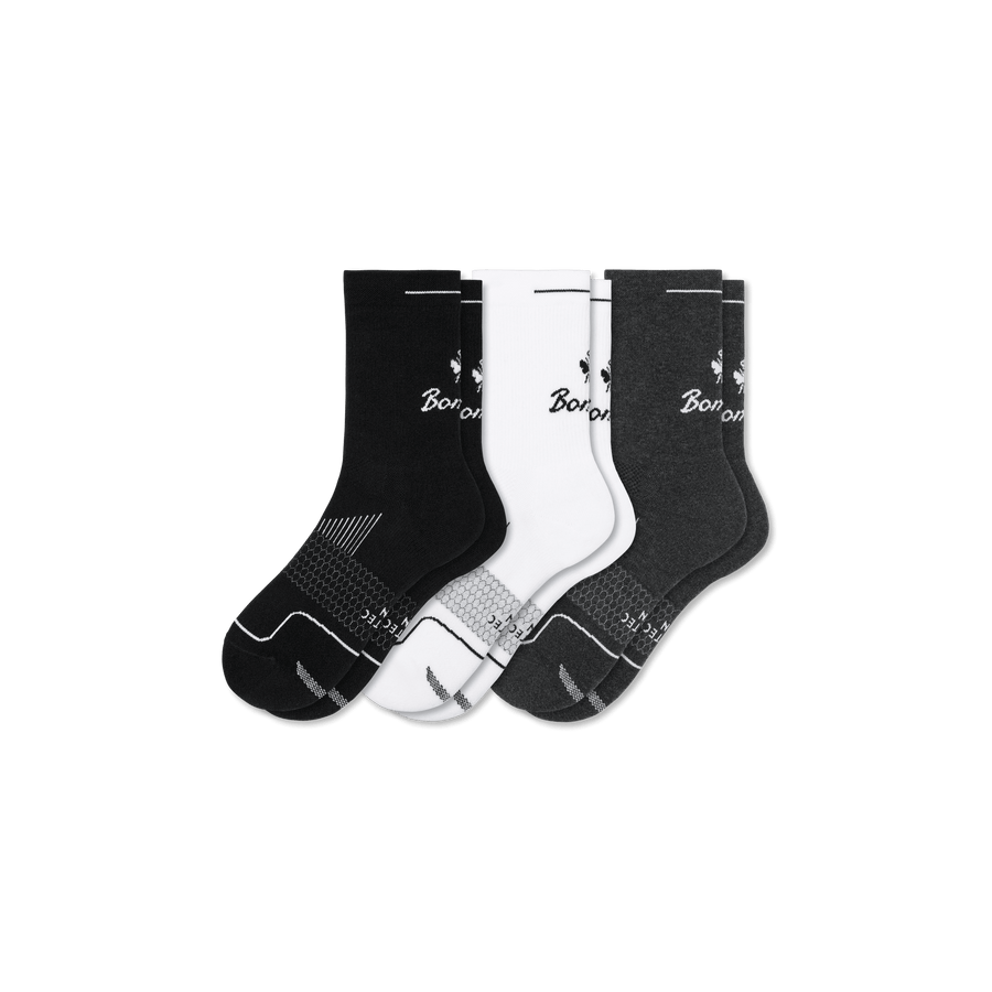 Men's Run Half Calf Sock 3-Pack - Studio Recovery Wear