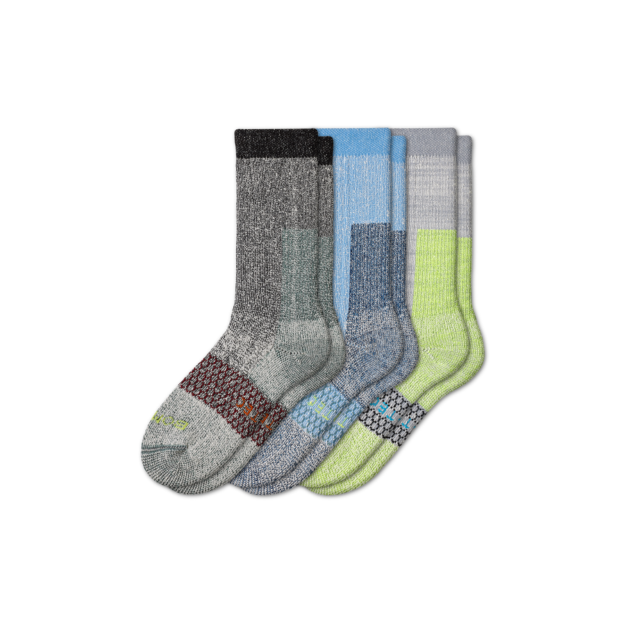 Women's All-Purpose Performance Heavy Duty Calf Sock 3-Pack - Studio Weekend Pair