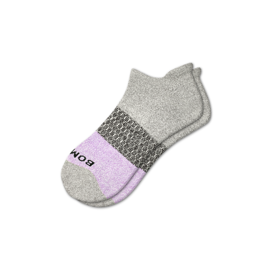 Women's Tri-Block Ankle Sock - Daily School Move
