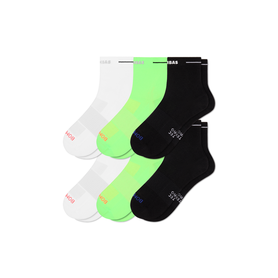 Men's RunPro Quarter Sock 6-Pack - Fresh School Step